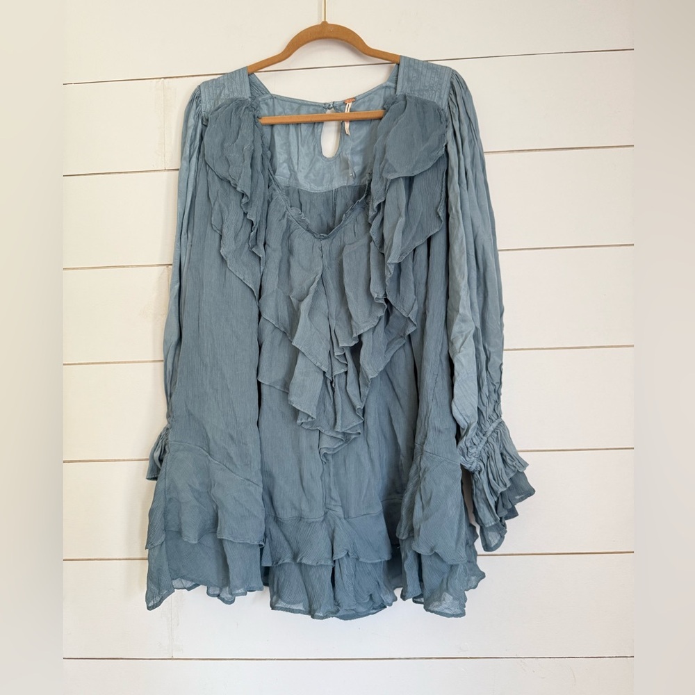 NWOT free people Prairie Dust romper - Picture 6 of 16